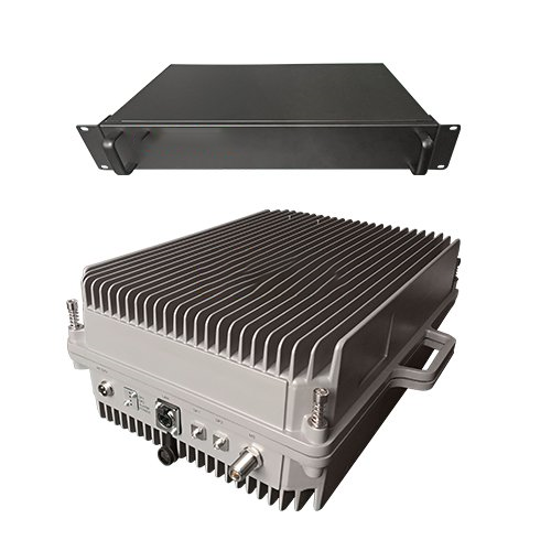  五桂山街道TETRA800数字警用集群数字光纤直放站远近端机