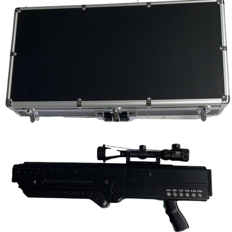  五桂山街道手持便携式枪型低空防御反制六通道A型