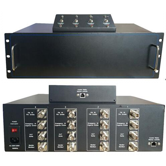  五桂山街道FM应急广播插播控制器
